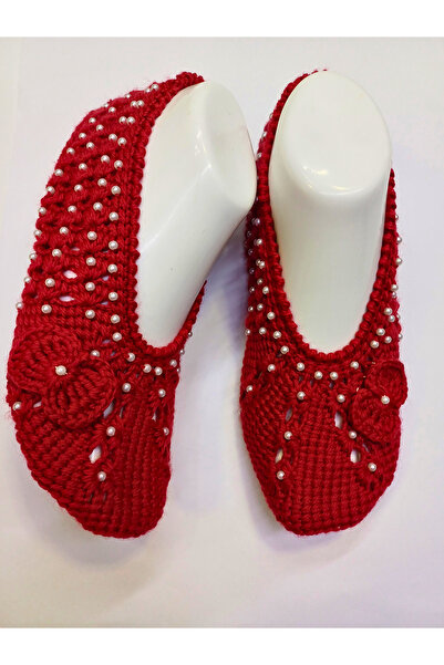 Butik El örgüsü çeyizlik patik