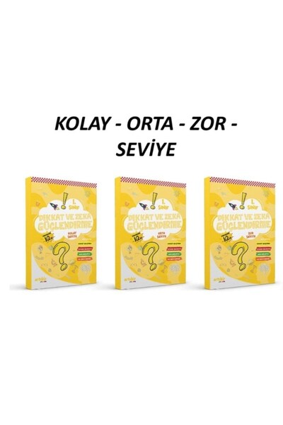 Artıbir Yayınları 1. Classroom Attention and Intelligence Strengthening Set o...