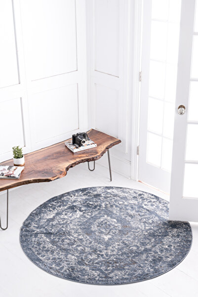 Angorahome Aesthetic Makine Halısı Ae1004m (155X155 ÖLÇÜSÜ YUVARLAKTIR)