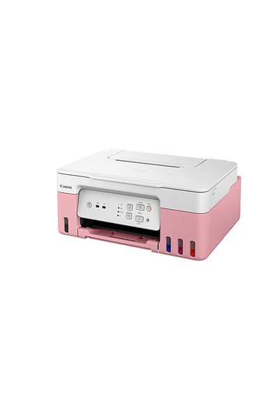 Canon طابعة PIXMA G3430 اللاسلكية الملونة 3 في 1 القابلة لإعادة التعبئة MegaTank باللون الوردي