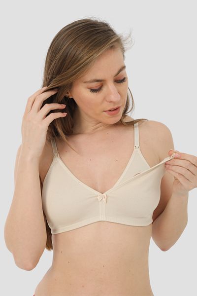 Arma Yıldız Σουτιέν νοσηλείας Cotton Lycra Skin Color - Συσκευασία των 3
