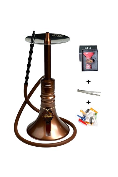 wow legend GOMBİT Brown Model Nargile Takımı