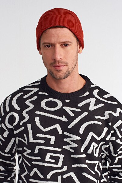 Külah Men's Street Style Short Beanie Skullcap Hat