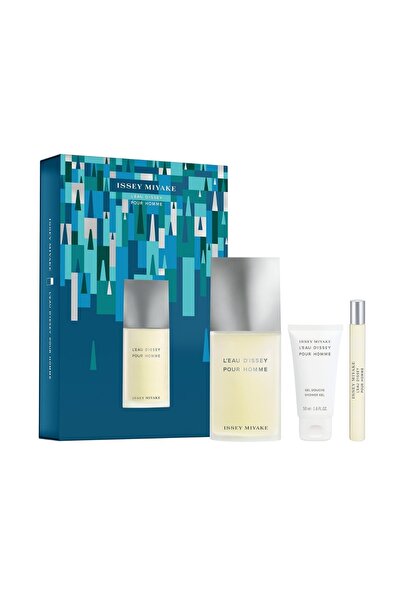 Issey Miyake L'Eau D'Issey Pour Homme Edt 125 Ml + SG 50 ML + Edt 10 Ml