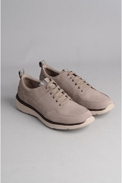 SEÇ KUNDURA HAKİKİ Шкіряне чоловічі комфортні черевики - SEÇ 252021, Сірий нубук