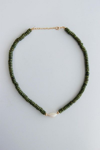 Modex Sea Shell Colorful Bead Necklace