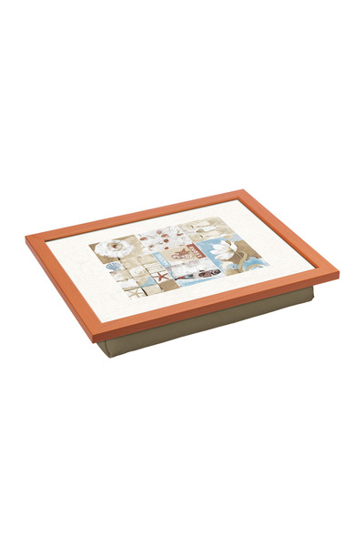 Funny Design Knee Cushion with Tray - Shore