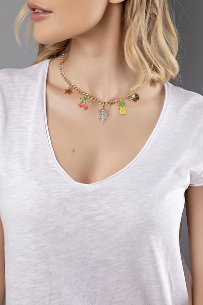 Modex Neon Multi-Figured Necklace