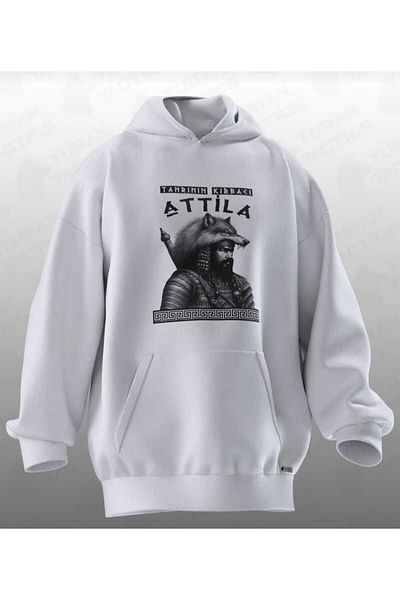 FULL TOLERANCE THE GOD'S BREAKER ATTİLA ΕΚΠΤΩΜΕΝΟ OVERSIZE HOODIE (UNISEX)