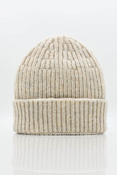 Külah Men's Beige Wool Beret