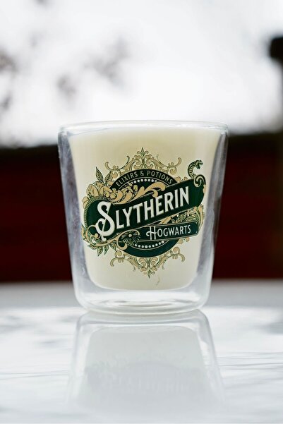 Caga Home CAGA Pinterest Çift Cidarlı Harry Potter Temalı Slytherin Baskılı K...