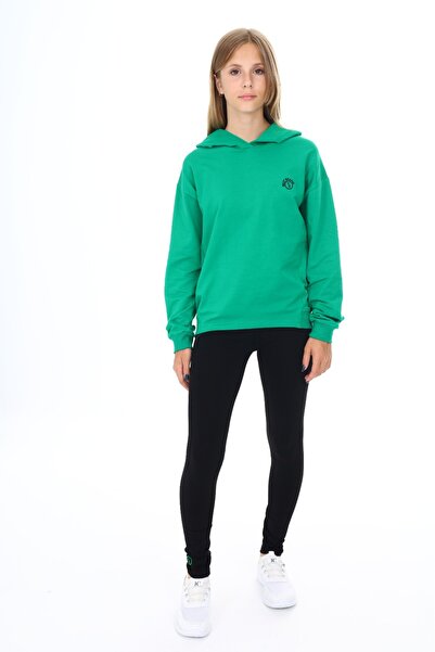 Toontoy Κοριτσίστικο κοστούμι με κουκούλα με κέντημα και κολάν της καλύτερης μάρκας