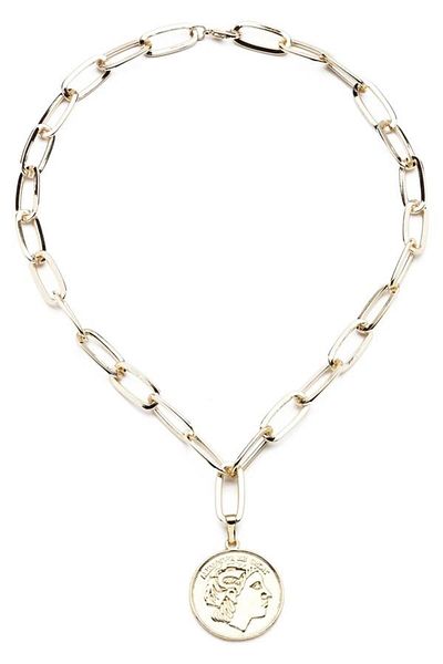 Modex Medallion Necklace - Gold Yellow