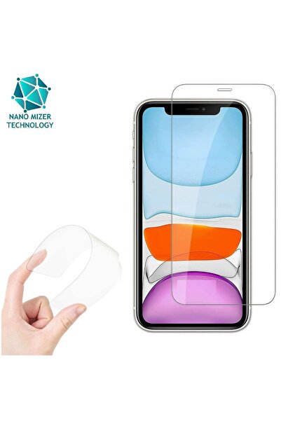 Evax واقي شاشة نانو مرن لجهاز iPhone 11 / Xr - حماية فائقة النحافة من الصدمات