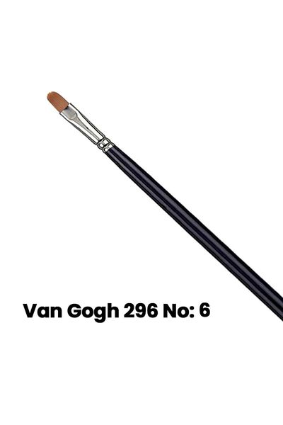 Van Gogh 296 Series Synthetic Cat Tongue Brush No 6