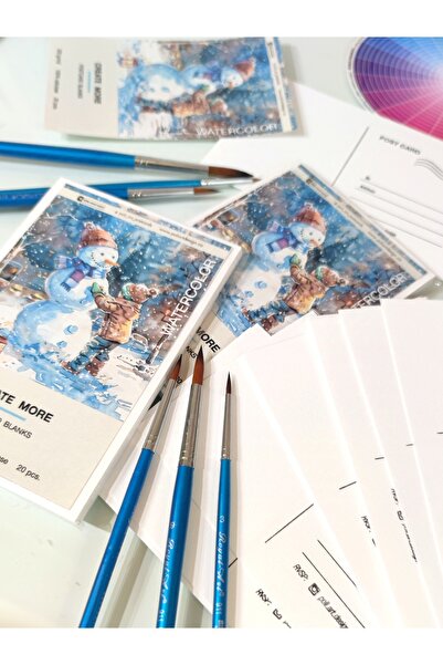 Poli Art Design Yeni Yıl Sanat Seti #1
Sulu Boya Kartları 20 ad. (Resim İçin) + 3 Adet Lüks Kalite Fırça