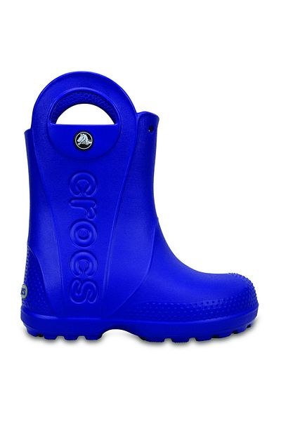 Crocs Modré dětské boty Crocs - Deal with the Rain