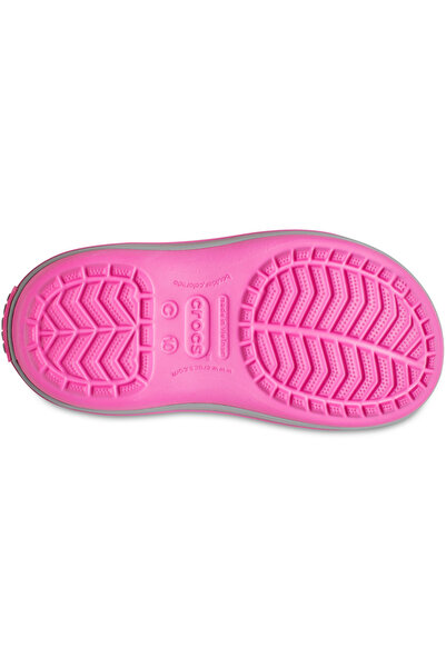 Crocs Zimní Crocs Boty - Pouf, Pink, Dětské