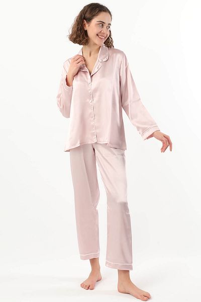 Pierre Cardin Set pijamale din satin pentru damă