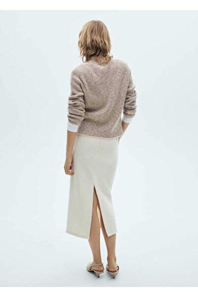 MANGO Woman Pulover din tricot stretch