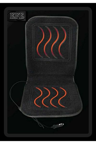 Efe Heated Heater 12 Volt Car Seat Cushion with Lighter and On/Off Button