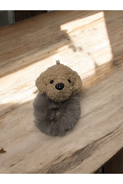 ELZEY Köpekli peluş lastik simit toka