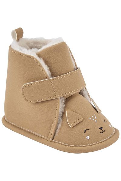 Carter's Baby Girl Slippers Brown