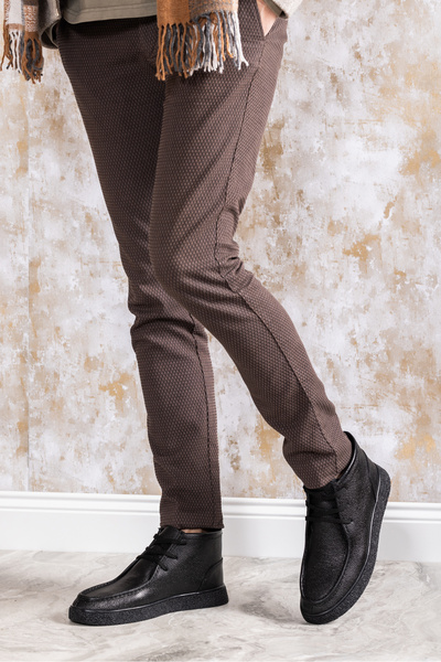 SELİN SOYLU Hakiki Deri Bağcıklı Erkek Günlük Bot