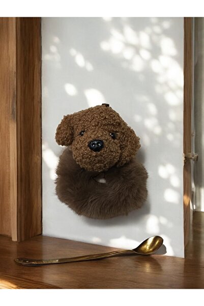 ELZEY Köpekli peluş lastik simit toka