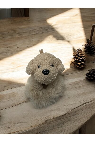 ELZEY Köpekli peluş lastik simit toka