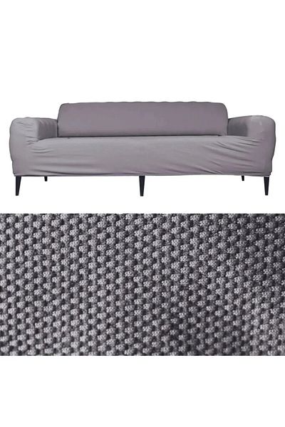 probak Flexible and Elastic Honeycomb Pattern Sofa Cover - Sofa Bed and Couch Cover