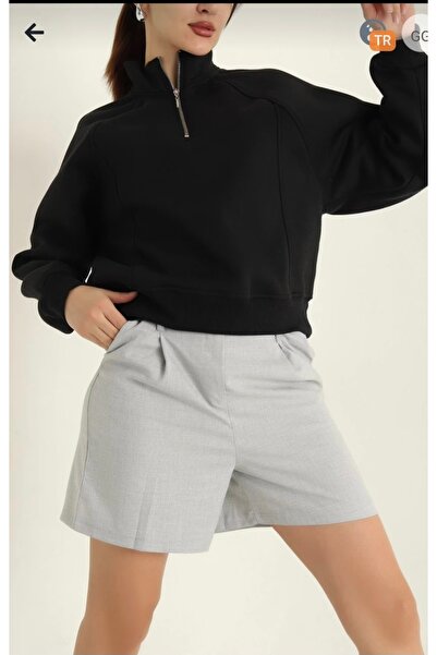 MODA سويت بياقة سحاب