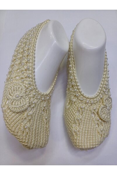 Butik El örgüsü çeyizlik patik