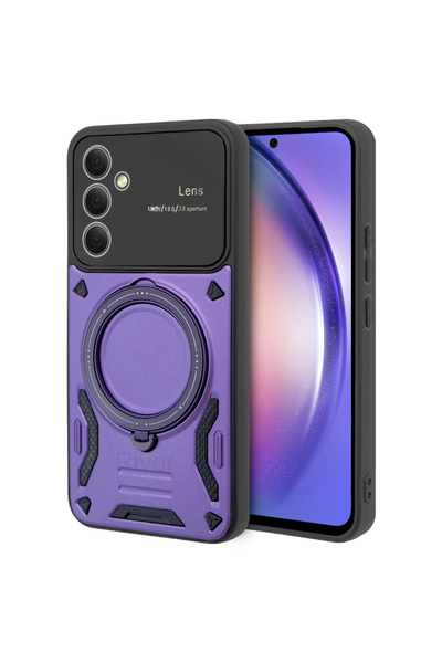Rivor Samsung Galaxy A54 İçin Kılıf Kamera Lens Korumalı Magsafe Destekli Man...