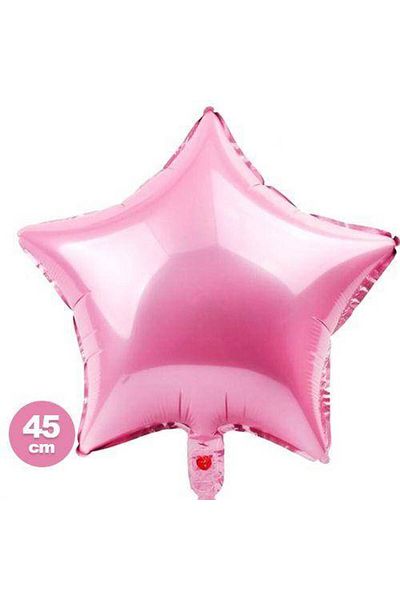 Parti Dükkanım Star Foil Balloon Pink (45 cm)
