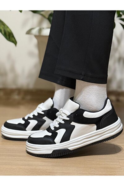 İNFİNİTE Siyah Kadın Sneaker Günlük Ayakkabı