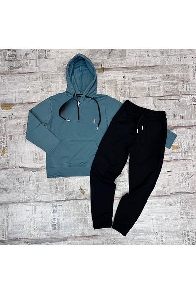 nç nural -8-10-12 14 16 YEARS OLD HALF ZIP HOODED DIVER FABRIC TRACKSUIT SET