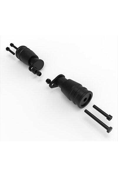 Genel Markalar TVS Apache RTR 200 Egzoz Koruma Çift Taraflı