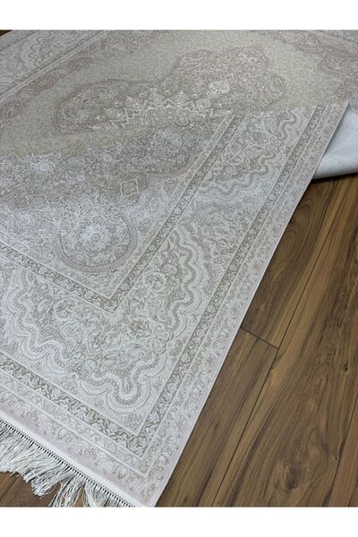Neşem Halı Boutique DİORA SHIMAL 9073 A KREM KEMİK Yüksek Dokuma Sıklığı ile Üretilen  Makine Halısı