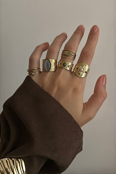Okko Store Vintage Ayarlanabilir Yüzük