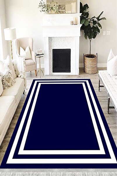 MOTTO HALI Modern Eko Punto Kaymaz Tabanlı Yıkanabilir Antibakteriyel Dijital...