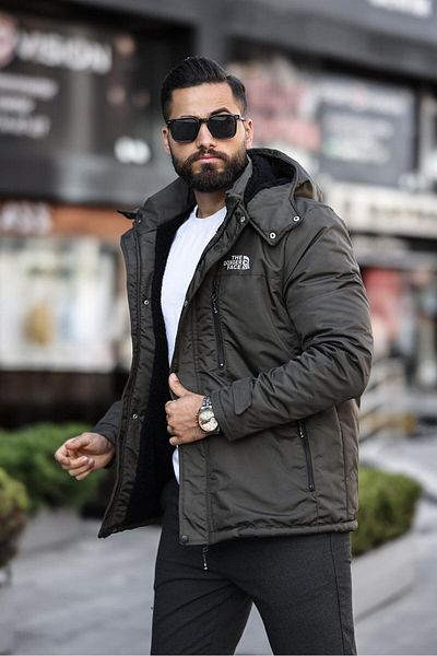 DOXGER Removable Hooded Waterproof Men's Coat