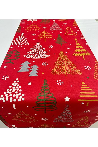 Sahra İpek Christmas Patterned Runner