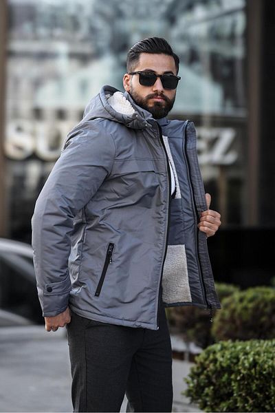 DOXGER Removable Hooded Waterproof Men's Coat