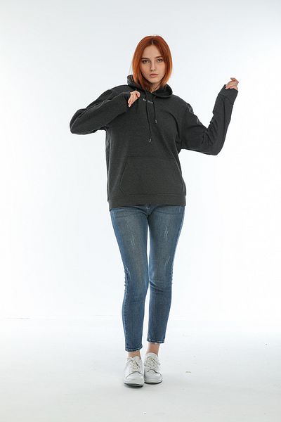 Superlife Γυναικείο φούτερ με κουκούλα Brooklyn Printed Oversize - SPR22SWK161