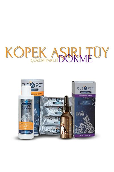 Cleapet Köpek Aşırı Tüy Dökme Onarım Paketi
