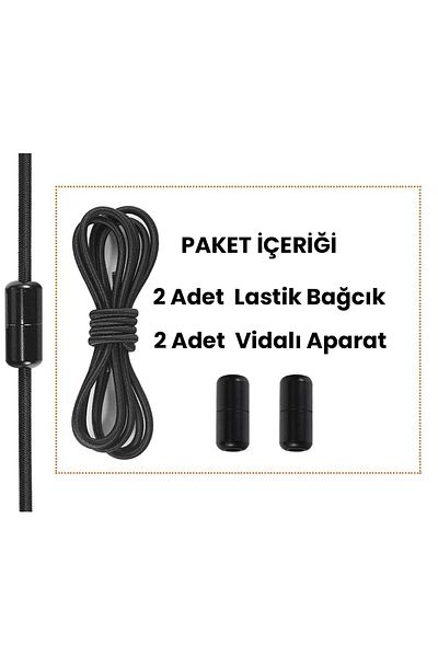 AiryFooT 100 cm Screw Elastic Smart Flexible Round Shoelaces 1 Pair (Dark Brown)