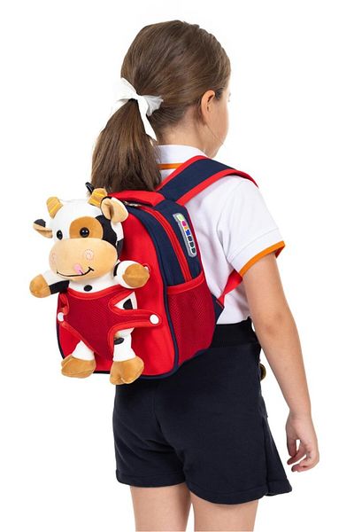 Necati Çanta Kindergarten Backpack with Teddy Bear Figure
