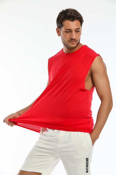 Superlife Ανδρικό μπλουζάκι με λαιμόκοψη Superlife Oversize Spr21y03