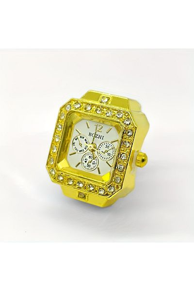 Bozhi Eye-Catching Ring Watch - Unique Design - Trendy Accessory - Finger Ring Watch, Gift Accessory for Lover